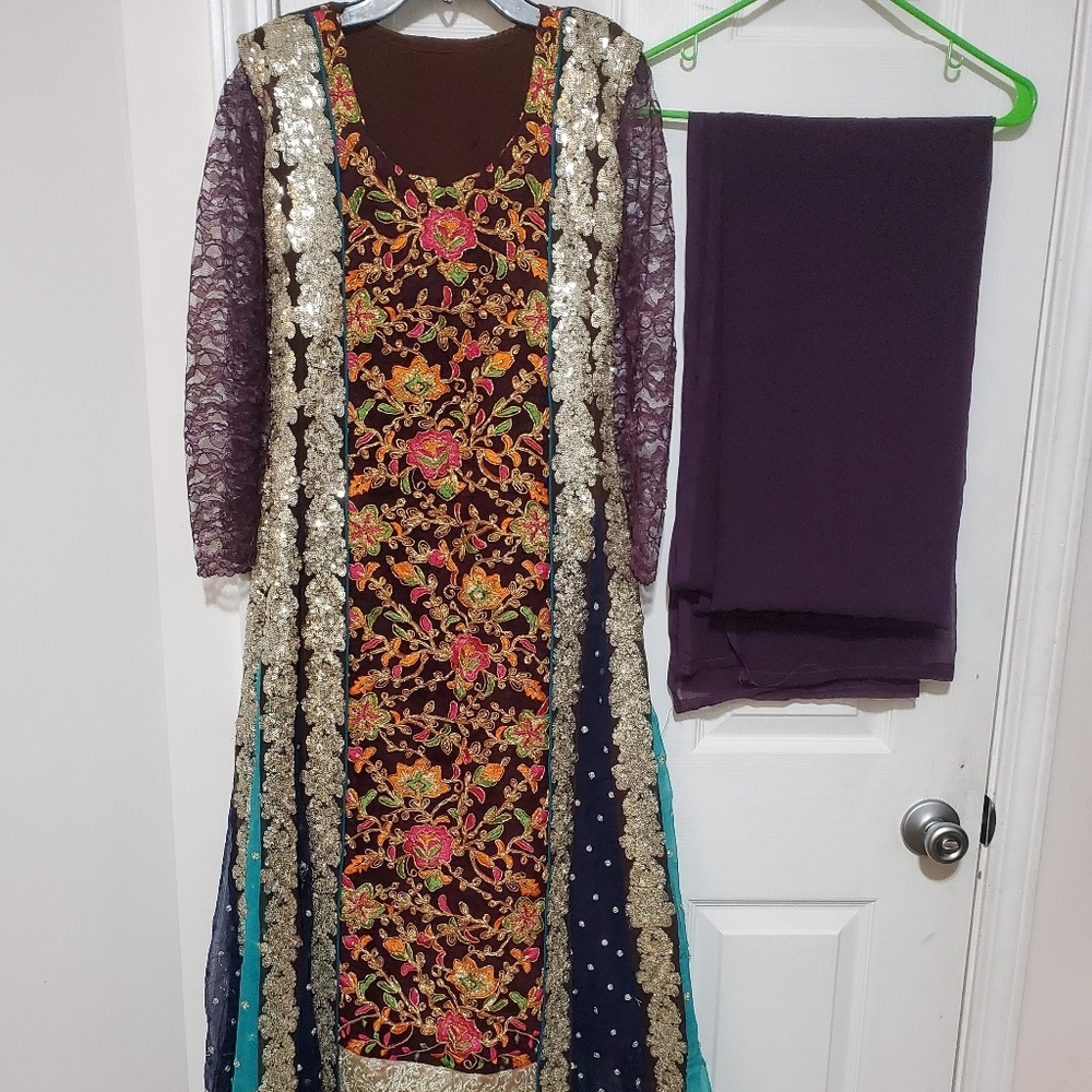 Fancy party and wedding wear dress